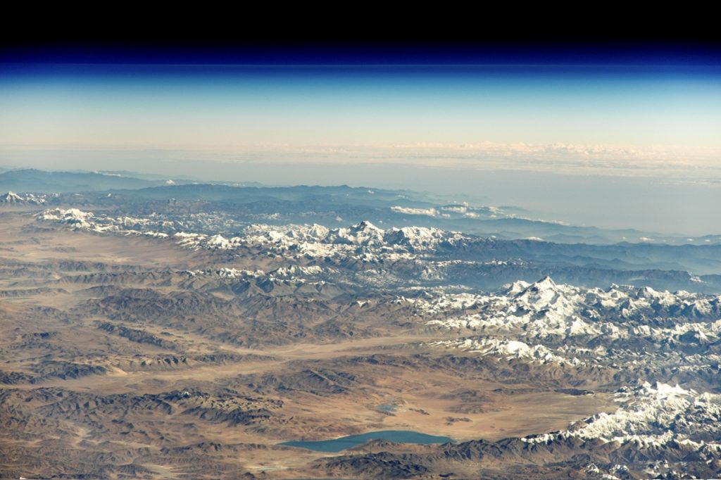 “ An Astronaut’s View of the Himalayas” 